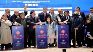Niğdede 2 bin 604 sosyal konutun hak sahipleri kura ile belirlendi