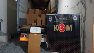 Niğdede kaçak tütün operasyonu: 1 milyon makaron ele geçirildi