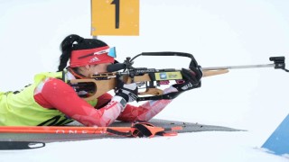 Niğdeli sporcu, milli kayakçı Ebru Tuncer Erzurumdaki yarışı zirvede tamamladı