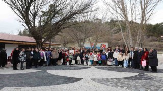 Nilüferli kadınların hediyeleri Harmancıka ulaştı