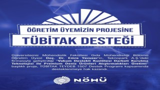NÖHÜ öğretim üyesine destek