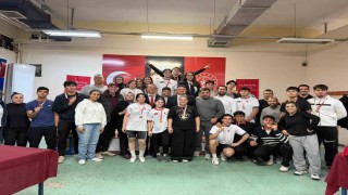 Okul sporları gençler halter müsabakaları tamamlandı