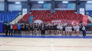 Okul sporları korfbol heyecanı sona erdi