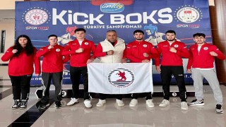 OMÜ kick boksta Türkiye kürsüsünde: 1 altın, 1 bronz