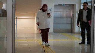 OMÜde görme engelliler için yapay zekâ destekli asistan devrede