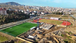 Orduda modern spor kompleksi inşaatı yükseliyor