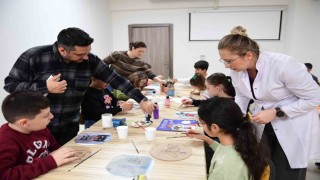 Osmangazide çocuklar kitaplardan ilham alarak üretiyor