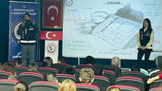 Osmaniye Emniyetinden Öğrencilere Kişisel Güvenlik Semineri