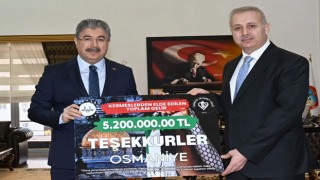 Osmaniye Müftülüğünden Gazze’ye Anlamlı Destek
