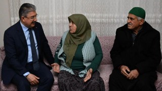 Osmaniye Valisi Yılmaz’dan Şehit Özel Harekât Polisi’nin Ailesine Ziyaret