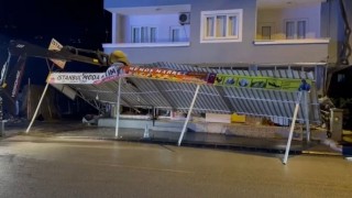 Osmaniye’de Rüzgar Çatıyı Söktü