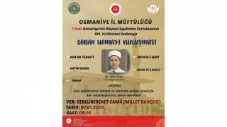 Osmaniye’nin Kurtuluşu Yıldönümünde Sabah Namazı Buluşması Düzenlenecek