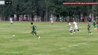 Osmaniyespor FK Hazırlık Maçında Gol Oldu Yağdı