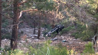 Otomobil uçuruma yuvarlandı, çocuk sürücü hayatını kaybetti