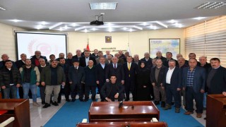 Ovacık muhtarları taleplerini İl Genel Meclisine iletti