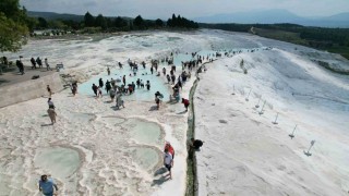 Pamukkale 2025in en fazla ziyaret edilen 2inci örenyeri oldu