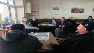 Pazaryerinde üreticiye tarımsal bilgilendirme