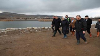 Pursaklar Belediyesi Gümüşoluk Göletinin çalışmalarına devam ediyor