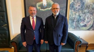 Rektör Kırışıktan Ankarada önemli ziyaretler
