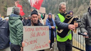 Rizede ruhsatsız turizm işletmecilerinden Yıkmayın protestosu