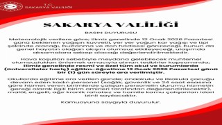 Sakaryada eğitime kar tatili