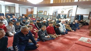 Salihlide sabah namazı buluşması yoğun ilgi gördü