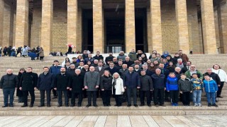 Samsunlu mübadillerden Anıtkabir ziyareti
