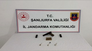 Şanlıurfada 7 adet ruhsatsız silah ele geçirildi
