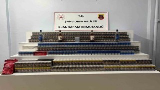 Şanlıurfada kaçak alkol ve sigara ele geçirildi