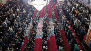 Şanlıurfada Miraç Kandili dualarla idrak edildi