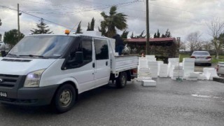 Sansunda kaçak avlanan 2,6 ton mezgide el konuldu
