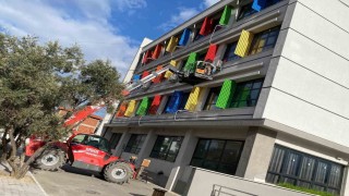 Sarıgölün en büyük okulu klimalarla donatılıyor