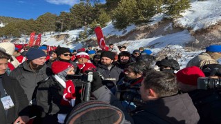 Sarıkamışta Bu toprakta izin var temasıyla devlet erkânı, şehit yakınları ve gaziler tek yürek oldu
