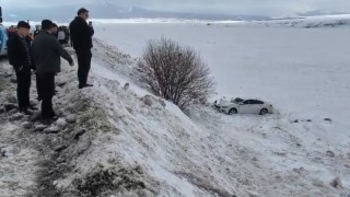 Sarıkamışta trafik kazası: 1 yaralı