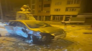 Sarıkamışta trafik kazası: 3 yaralı
