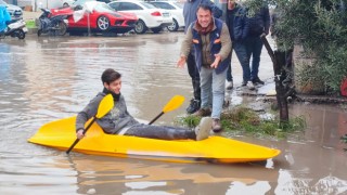 Sel Sanayi Sitesini Venedik'e Çevirdi
