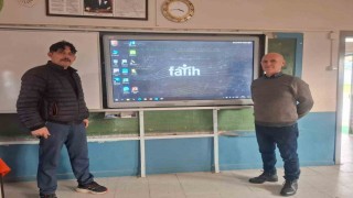 Sığırtmaçlı İlkokulunda teknolojiyle eğitim hamlesi