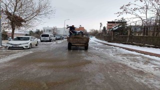 Siirtte buzlanmaya karşı çalışmalar devam ediyor