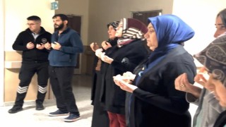 Simavda vefat eden sağlık personelleri için kurban kesildi, lokma hayrı yapıldı