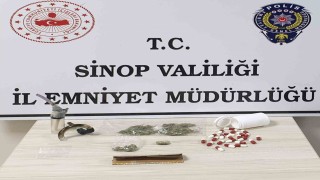 Sinopta uyuşturucu operasyonu: 4 gözaltı