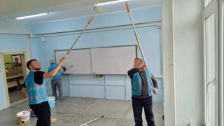 Sinopta yükümlülerden okullara bakım ve onarım desteği