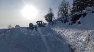 Şirvanda kar yağışı başladı