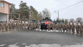 Sivasta PÖH timleri dualarla Suriyeye uğurlandı