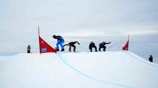 Snowboardun yıldızları Ergan Dağında buluştu