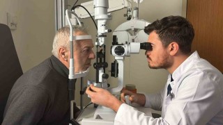 Sol gözü görmeyen hasta Eskişehirde yapılan kornea nakli sayesinde iyileşti