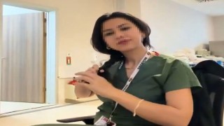 Sosyal medyadaki provokatif akıma katılan hemşire, adli kontrolle serbest bırakıldı