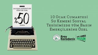 Su Kemeri Sosyal Tesisinden Gazetecilere yüzde 50 indirim