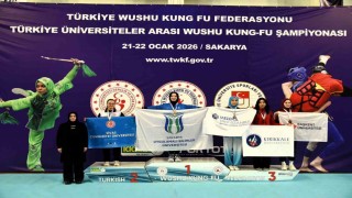SUBÜ Wushuda Türkiye şampiyonu oldu