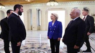Suriye Devlet Başkanı eş-Şara ile AB liderinden ilk görüşme