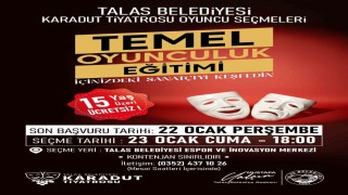 Talasta sahne seni bekliyor, Karadut Tiyatrosu oyuncularını bekliyor